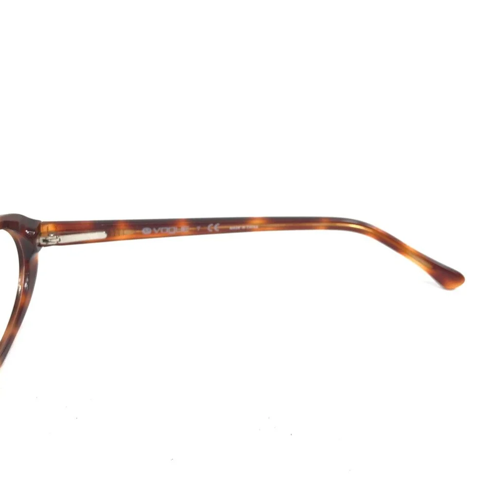 Vogue Eyeglasses Frames VO2554 W655 Tortoise Brown Oval Full Rim 50-16-135